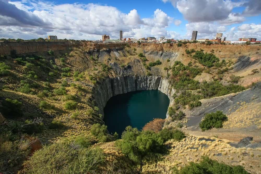 The Big Hole, ou mine de Kimberley en Afrique du Sud