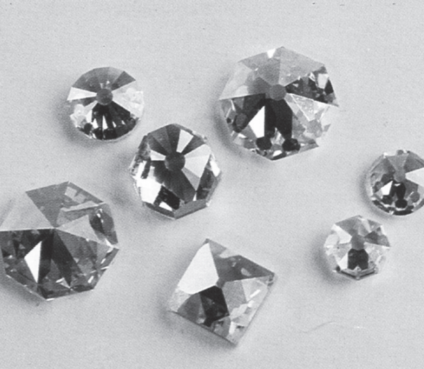 Enclumes de diamant taillé par la firme Drukker