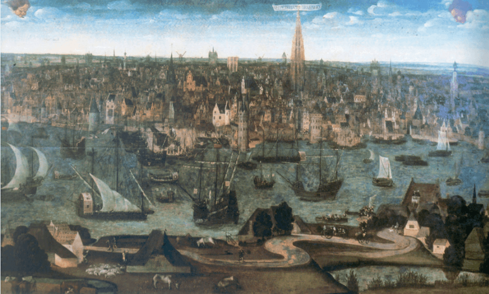 La rade d’Anvers au XVe siècle