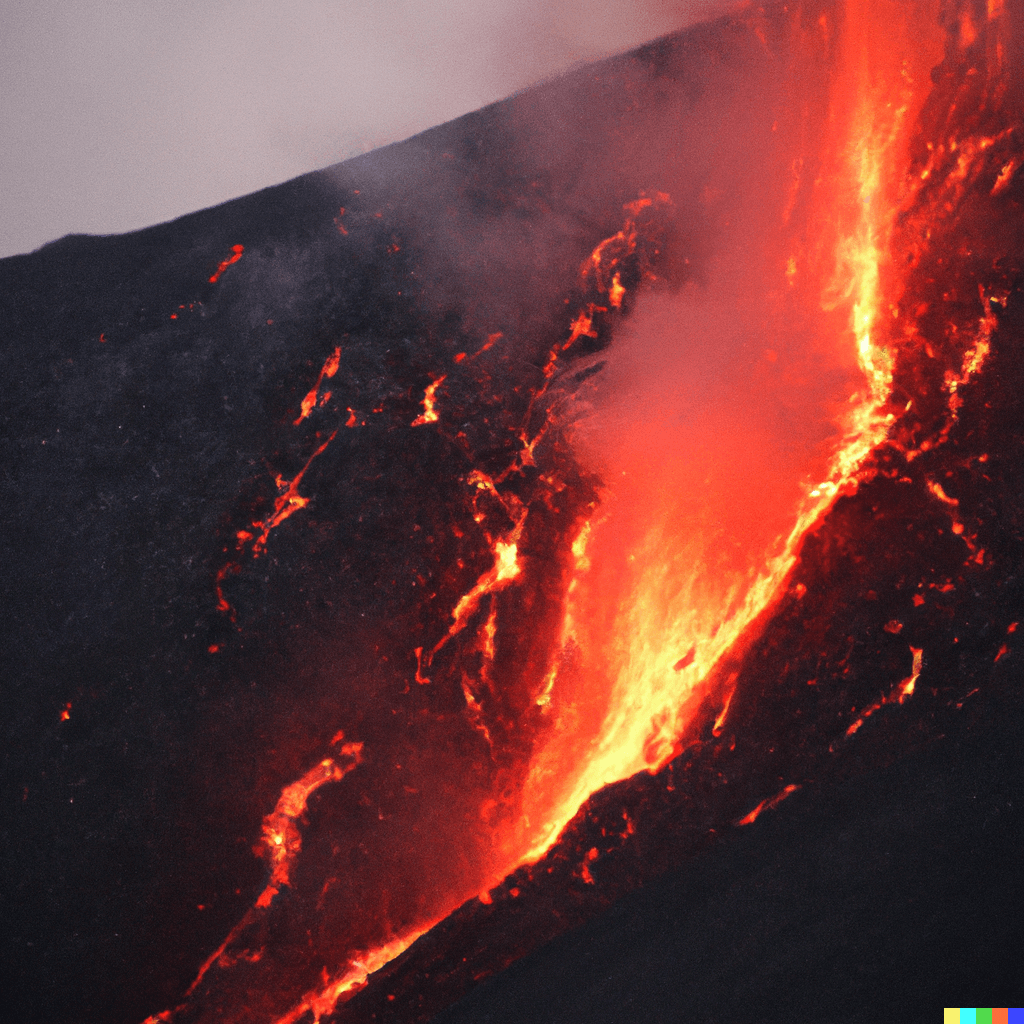 Les éruptions volcaniques permettent de faire remonter des minéraux enfouit dans la croûte terrestre
