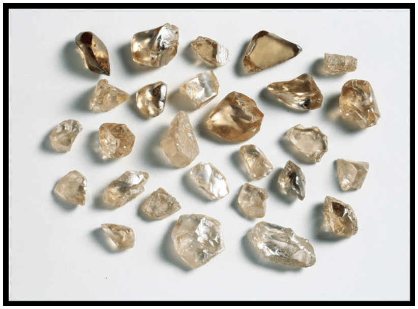 Diamants transparents utilisés dans l’industrie