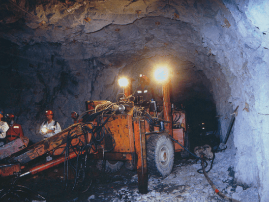 La mine souterraine de Premier