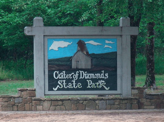 “Crater of Diamonds State Park”