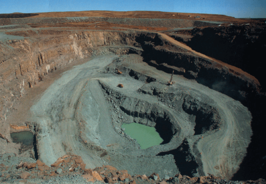 Mine de Letseng au Lesotho