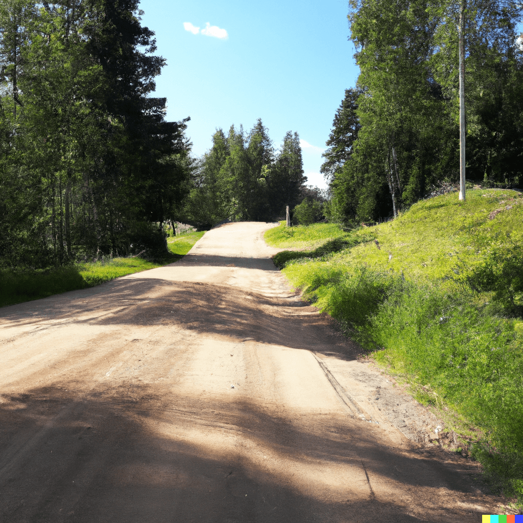 Une illustration d'un paysage en Finlande