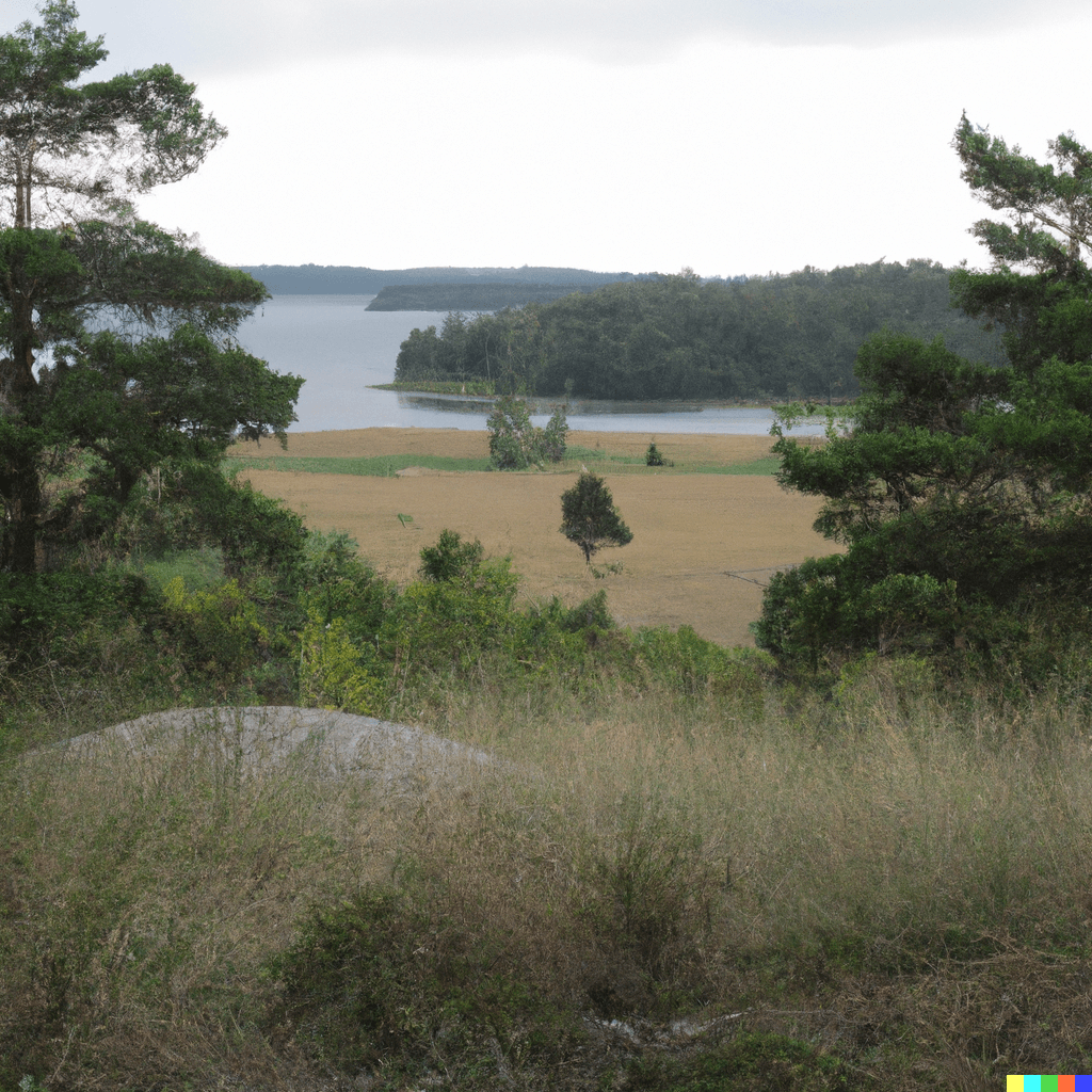 Une illustration d'un paysage en Suède