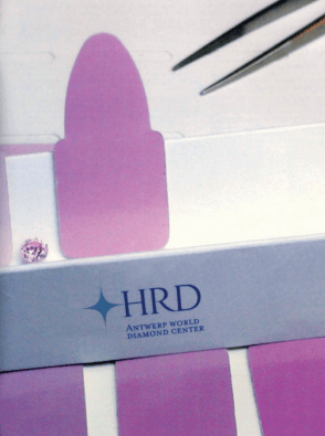 Evaluation d'une couleur fantaisie au HRD